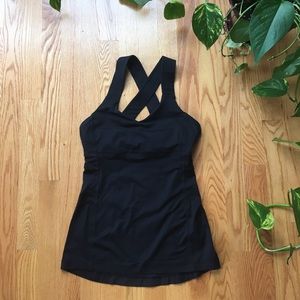 Lululemon Black Tank